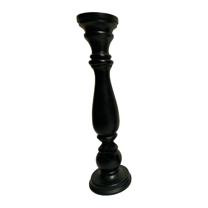 Black Candle Holder