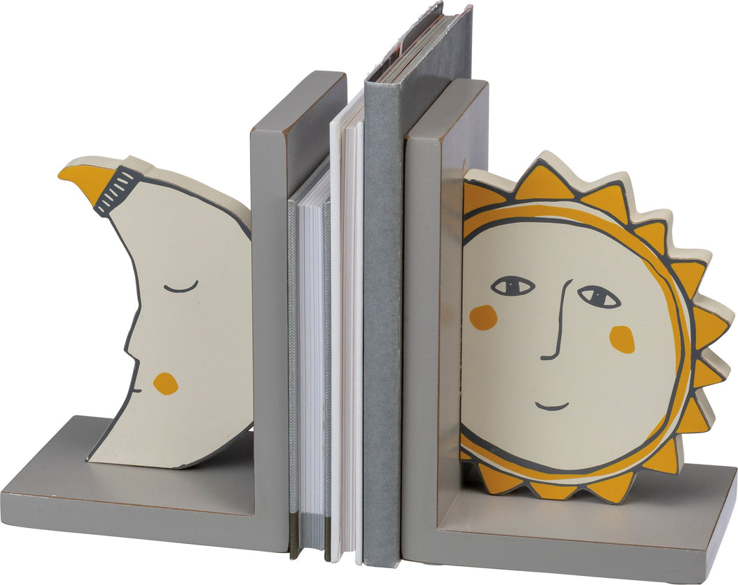 BOOKENDS - SUN AND MOON